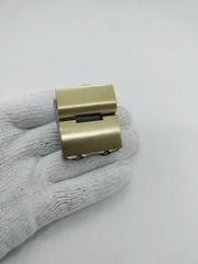 Mặt Khóa Túi Xách/Khóa Túi Xách/Khóa Túi/Phụ Kiện Khóa Kim Loại Cho Túi/Mặt Khóa Cặp-Túi-Clutch/Khóa Cài Handbag Turn Locks/ handbag Twist Lock/Mặt Khóa Số XX Kích Thước 39x44mm Mạ Bóng Đẹp Hợp Kim Không Gỉ Làm Cặp Sách Nam - Màu Đồng Cổ