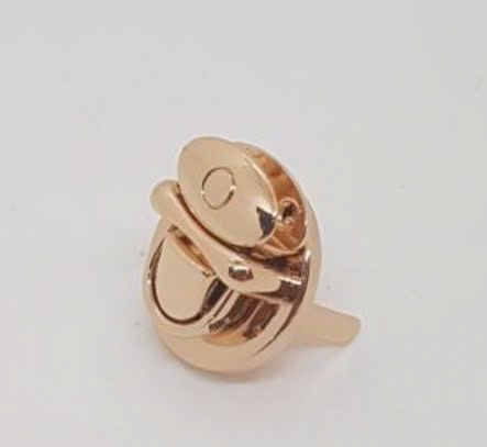 Mặt Khóa Túi Xách/Khóa Túi Xách/Phụ Kiện Khóa Kim Loại Cho Túi/Mặt Khóa Cặp-Túi-Clutch/Khóa Cài/handbag Twist Lock/Mặt Khóa Cài JR Kích Thước 45x50mm Trọng Lượng 40g Hợp Kim Không Gỉ Bóng Đẹp Phụ Kiện Làm Túi Xách Phân Khúc Trung Cấp - Màu Vàng 18K