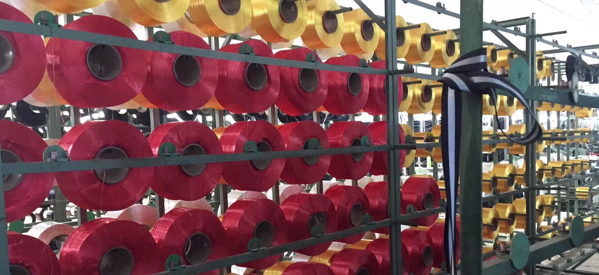 Dây Dệt/Dây đai 20-25-32-38mm nhận đặt dệt chữ theo thương hiệu theo logo nhãn hàng của khách hàng