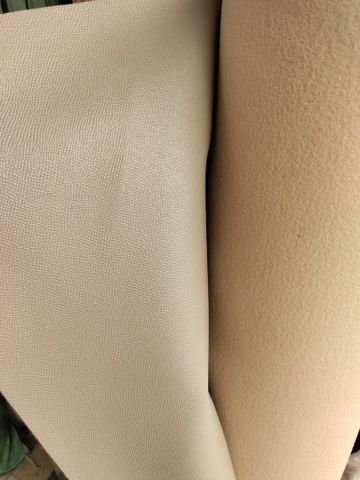 Da PVC/PU Dày 1.0mm Da Mềm Bóng Nhẹ Làm Giày Dép Ba Lô Túi Xách Chống Thấm Nước Chống Xước Tốt Dòng Trung Cao No04 - Màu Ghi
