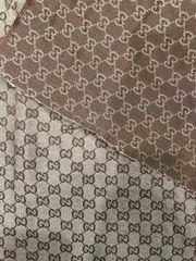 Vải Gucci Jintai- làm giày dép túi xách - Màu Nâu