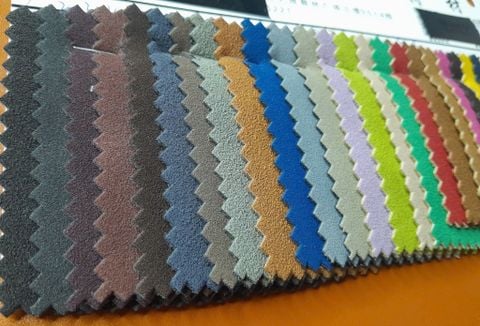 Da PVC/PU Lộn  Dày 1.0mmđến 1.4mm Làm Giày Dép Ba Lô Túi Xách Chống Thấm Nước Chống Xước Tốt