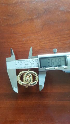 Mặt Khóa Túi Xách/Khóa Túi Xách/Khóa Túi/Phụ Kiện Khóa Kim Loại Cho Túi/Mặt Khóa Cặp-Túi-Clutch/Khóa Cài/handbag Twist Lock/Mặt Khóa Chanel Kích Thước 35x25mm Hợp Kim Không Gỉ Mạ Bóng Đẹp Phụ Kiện Làm Túi Xách Phân Khúc Cao Cấp - Màu Vàng