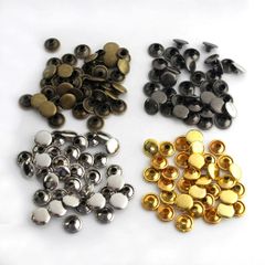 Đinh Tán 9X10Mm Gồm Mũ Đinh-Chân Đinh- Màu Vàng