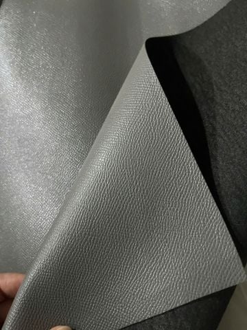 Da PVC/PU Hermes FS Dày 0.8mm Khổ 1.4m Dùng Làm Giày Dép Dép Chữ H Ba Lô Túi Xách No 13 - Màu Ghi Đá
