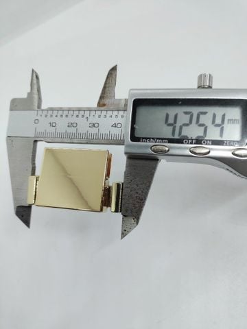 Mặt Khóa Túi Xách/Khóa Túi Xách/Khóa Túi/Phụ Kiện Khóa Kim Loại Cho Túi/Mặt Khóa Cặp-Túi-Clutch/Khóa Cài Handbag Turn Locks/ handbag Twist Lock/Mặt Khóa FS Bấm 2 Bên Mạ Bóng Đẹp Hợp Kim Không Gỉ Phụ Kiện Làm Túi Xách - Màu Vàng Cổ