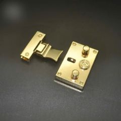 Mặt Khóa Túi Xách/Khóa Túi Xách/Khóa Túi/Phụ Kiện Khóa Kim Loại Cho Túi/Mặt Khóa Cặp-Túi-Clutch/Khóa Cài/handbag Twist Lock/Mặt Khoá FS Hai Nút Tròn Kích Thước 47mm Bóng Đẹp Hợp Kim Không Gỉ Phụ Kiện Túi Xách Phân Khúc Trung Cao Cấp - Màu Vàng 18K