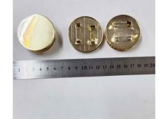 Mặt Khóa Túi Xách/Khóa Túi Xách/Khóa Túi/Phụ Kiện Khóa Kim Loại Cho Túi/Mặt Khóa Cặp-Túi-Clutch/Khóa Cài/handbag Twist Lock//Mặt Khóa Tròn WL Kích Thước 52mm Mạ Bóng Đẹp Hợp Kim Không Gỉ Phụ Kiện Làm Túi Xách Phân Khúc Cao Cấp - Màu Vàng Nhạt