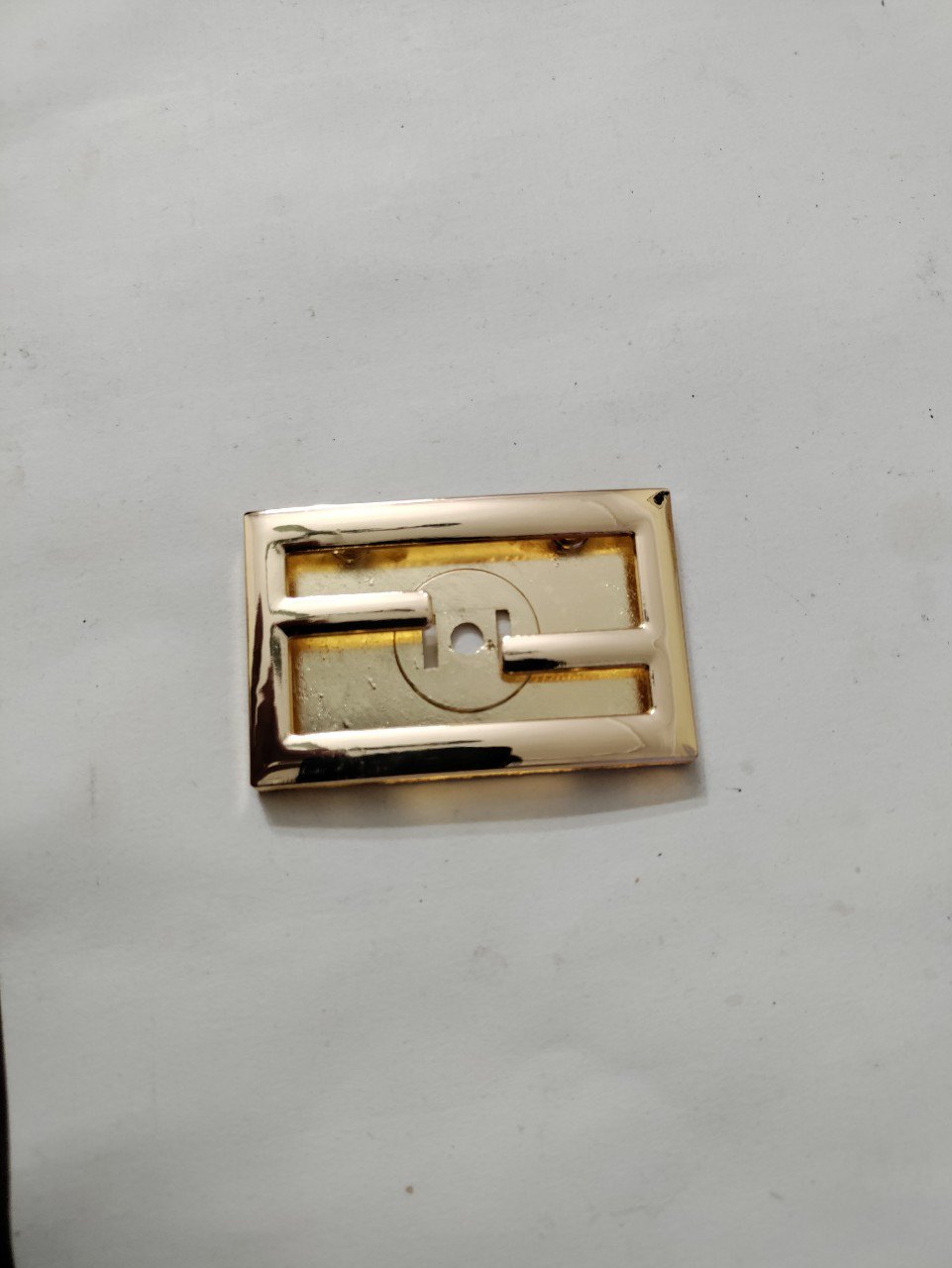 Mặt Khóa Túi Xách/Khóa Túi Xách/Phụ Kiện Khóa Kim Loại Cho Túi/Mặt Khóa Cặp-Túi-Clutch/Khóa Cài/handbag Twist Lock/Mặt Khóa Fendi FS Kích Thước 45mm Sử Dụng Nút Hít Từ Bóng Đẹp Hợp Kim Không Gỉ Phụ Kiện Làm Túi Xách Phân Khúc Cao Cấp - Màu Vàng Nhạt