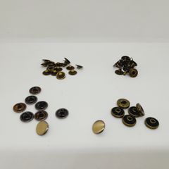 Cúc Bấm 4 Chi Tiết FS 10mm- Hàng Thường- Màu Đồng Cổ