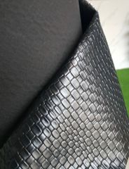 Da PVC/PU Đan FS Dày Dặn Màu Thời Trang Dùng Làm Giày Dép Ba Lô Túi Xách Chống Thấm Nước Chống Xước Tốt - Các Màu