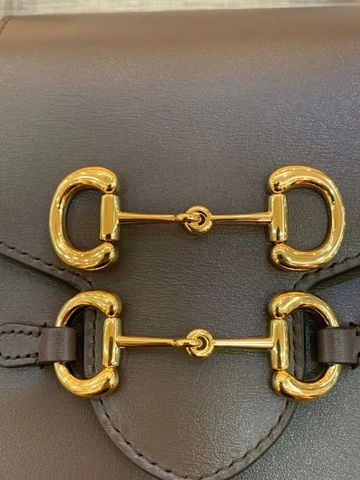 Mặt Trang Trí WL Đai Gucci làm phụ kiện túi xách da cao cấp bản 8Cm - Màu Vàng 24k