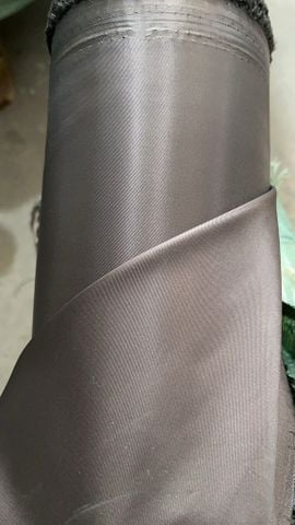 Vải lót túi xách - HX - Dệt sợi chéo mềm mỏng đanh dai- Dùng cho balo, túi ví da- DIY handmade - Phụ kiện thời trang - hàng trung cao- Màu Đen