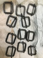 Khoen Tăng giảm/Khoen Chỉnh dây/Tăng giảm/Cầu ngang Tri-Glide Slide For Bag Straps, Rifle Slings, DogCollars/Adjustable Slide Buckles/ Tri Glide FS Hình chữ nhật Lọt lòng 25mm Phụ kiện làm balo túi xách Phân khúc Trung cấp - Màu Đen