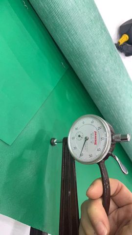 Da PVC/PU HF Dày 0.6mm Dùng Làm Bọc Ghế Ô Tô Bọc Salon Sofa Chống Thấm Nước Chống Xước Tốt - Màu Xanh Lá
