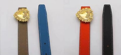 Mặt Dây Lưng ML Hình Trái Tim  Dành Cho Nữ Bản 25mm- Màu Vàng 24k