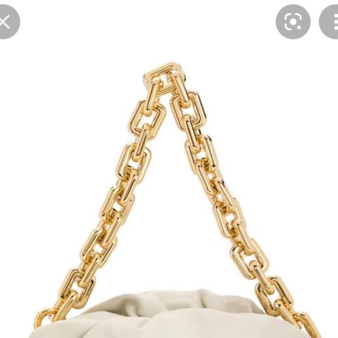 Dây xích metal shoulder strap iron chain belt for bag/ Golden Metal Chains For Purse Strap Chain with Clasp/Xích Nhựa Vàng Bottega - Bán Theo Mắt