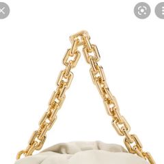 Dây xích metal shoulder strap iron chain belt for bag/ Golden Metal Chains For Purse Strap Chain with Clasp/Xích Nhựa Vàng Bottega - Bán Theo Mắt