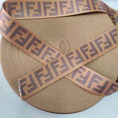 Dây Dệt Fendi Fs Các Màu 38mm dệt xương cá bóng đẹp dùng làm giày dép túi xách phụ kiện thú cưng phụ kiện phòng tập thể thao