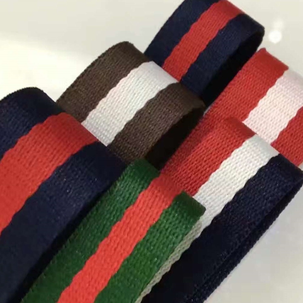 Dây Đai dây dệt họa tiết Fs 38Mm- Cuộn 100Y dệt xương cá bóng đẹp dùng làm giày dép túi xách phụ kiện thú cưng phụ kiện phòng tập thể thao