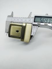 Mặt Khóa Túi Xách/Khóa Túi Xách/Khóa Túi/Phụ Kiện Khóa Kim Loại Cho Túi/Mặt Khóa Cặp-Túi-Clutch/Khóa Cài/handbag Twist Lock/Mặt Khóa Cài XX Kích Thước 43x56mm Hợp Kim Không Gỉ Mạ Bóng Đẹp Làm Cặp Da Nam Cao Cấp - Màu Đồng Cổ