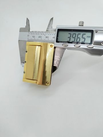 Mặt Khóa Túi Xách/Khóa Túi Xách/Khóa Túi/Phụ Kiện Khóa Kim Loại Cho Túi/Mặt Khóa Cặp-Túi-Clutch/Khóa Cài/handbag Twist Lock/Mặt Khóa XX 3 Ô Mật Mã Kích Thước 53mm Mạ Bóng Đẹp Hợp Kim Không Gỉ Phụ Kiện Làm Túi Xách Phân Khúc Cao Cấp - Màu Vàng Đồng