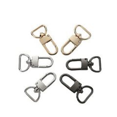 Móc Càng Cua/Móc Chó/Móc Quai Túi/Móc Túi/Móc chó càng cua/Móc chó bấm/Móc xích Metal Bolt Snaps – For Dog Leashes, Bag Straps, Crafts FS đuôi bầu tròn Lọt lòng 20mm Phụ kiện làm balo túi xách Phân khúc Phổ thông - Màu Bạc