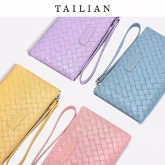 Da PVC/PU Đan FS Kẻ Ô To 22mm Dày 1.0-1.1mm  Làm Giày Dép Ba Lô Túi Xách Phụ Kiện Thời Trang DIY Chống Thấm Nước Chống Xước Tốt