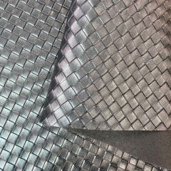 Da PVC/PU Đan FS Kẻ Ô To 22mm Dày 1.0-1.1mm  Làm Giày Dép Ba Lô Túi Xách Phụ Kiện Thời Trang DIY Chống Thấm Nước Chống Xước Tốt