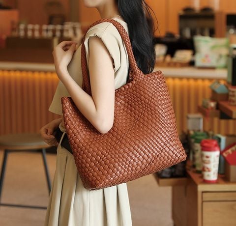 Da Pu Pvc vân đan handfeel mềm mại thích hợp làm giày dép túi xách cặp da ba lô da ví da clucth da thời trang cao cấp