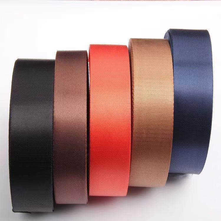Dây Đai Fs Dệt Xương Cá Bóng Đẹp 32mm dùng làm giày dép túi xách phụ kiện thú cưng phụ kiện phòng tập thể thao
