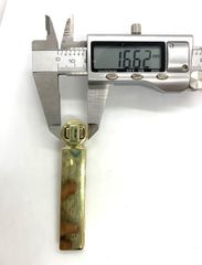 Mặt Khóa Túi Xách/Khóa Túi Xách/Khóa Túi/Phụ Kiện Khóa Kim Loại Cho Túi/Mặt Khóa Cặp-Túi-Clutch/Khóa Cài/handbag Twist Lock/Mặt Khoá WL Hình Thoi Kích Thước 80mm Mạ Bóng Đẹp Hợp Kim Không Gỉ Phụ Kiện Làm Túi Xách Phân Khúc Cao Cấp - Màu Vàng Nhạt