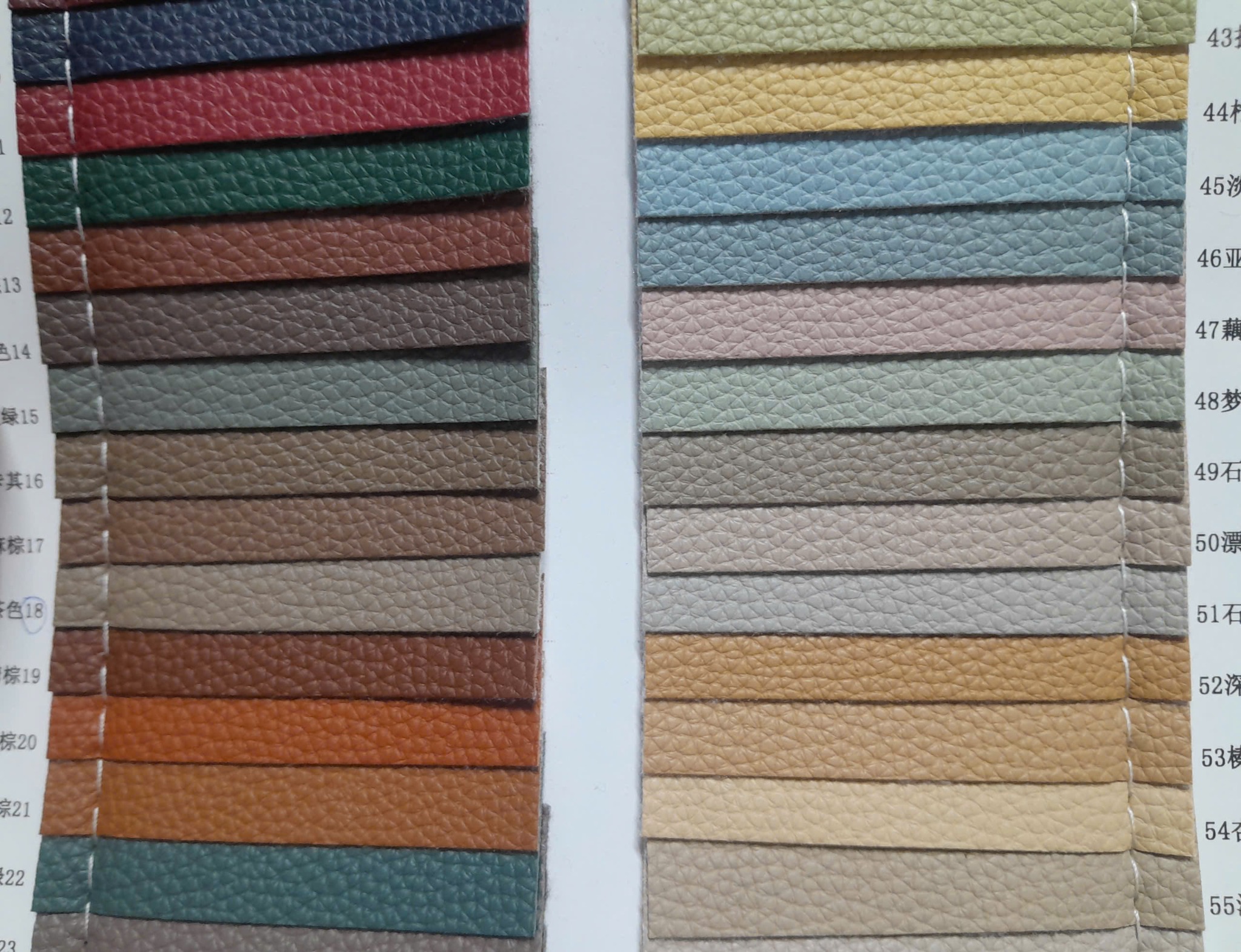 Da PVC Vân Mill Hạt Gạo Dày 0.9mm Dùng Làm Túi Birkin Chống Thấm Nước Chống Xước Tốt