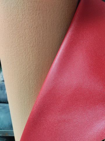 Da PVC/PU Vân Hạt Tròn YN07 Dày 0.8mm FS Làm Giày Dép Ba Lô Túi Xách Chống Thấm Nước Chống Xước Tốt - Các Màu