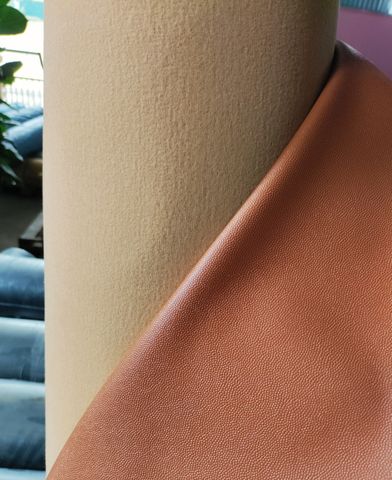 Da PVC/PU Vân Hạt Tròn YN07 Dày 0.8mm FS Làm Giày Dép Ba Lô Túi Xách Chống Thấm Nước Chống Xước Tốt - Các Màu