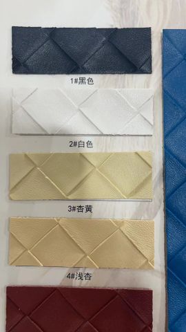 Da PVC/PU Đan FS Làm Giày Dép Ba Lô Túi Xách Chống Thấm Nước Chống Xước Tốt -  Màu Kem