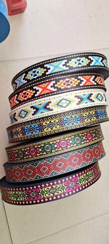 Dây Dệt/Dây đai 20-25-32-38mm dệt hoa văn dệt họa tiết theo yêu cầu của khách hàng