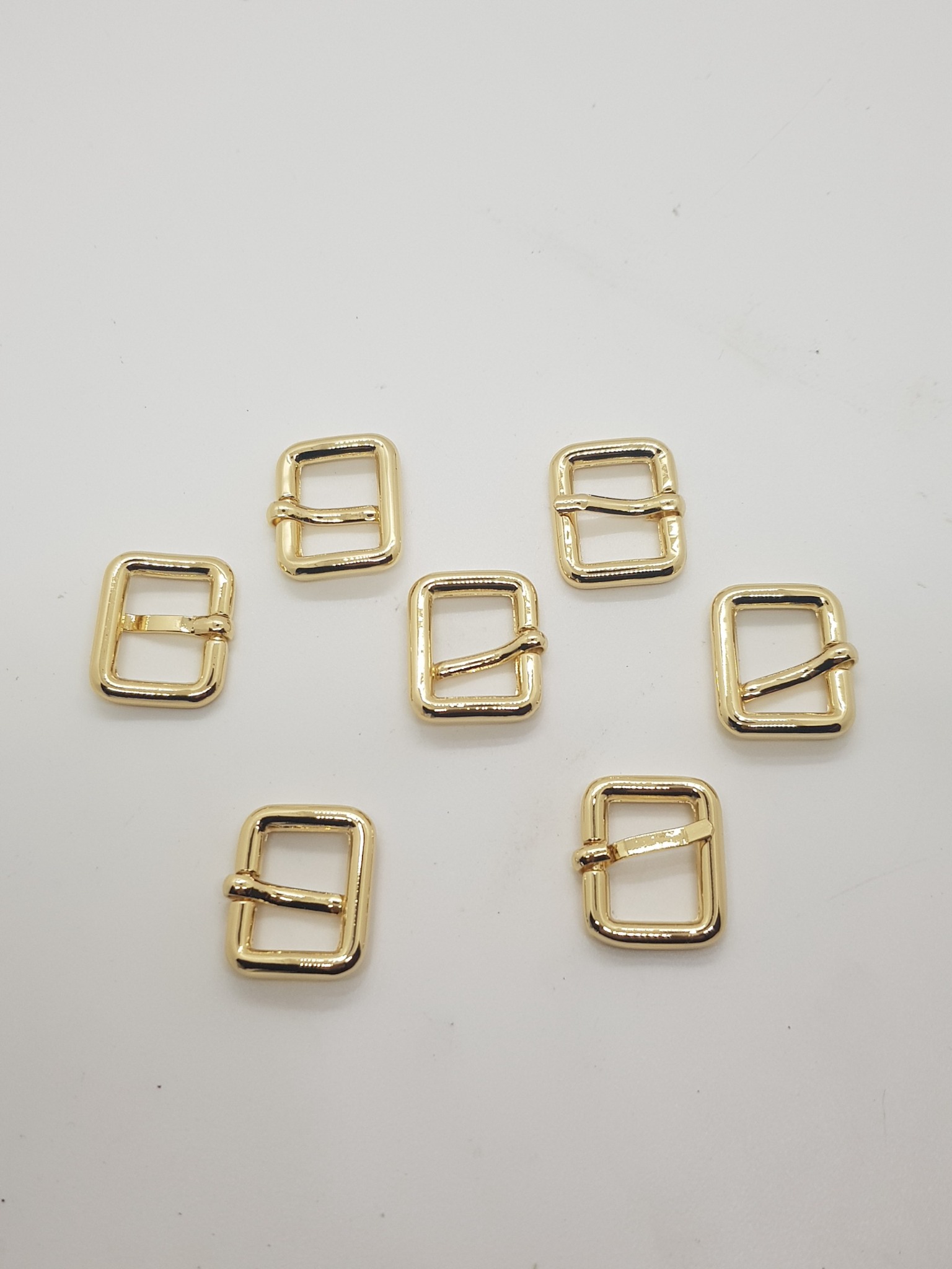 Khóa Kim/Khóa Kim Túi xách/Buckle FS Hình chữ nhật Lọt lòng 20mm Mạ bóng đẹp dày dặn Phụ kiện làm túi xách Phân khúc Trung cấp - Màu Vàng 18K