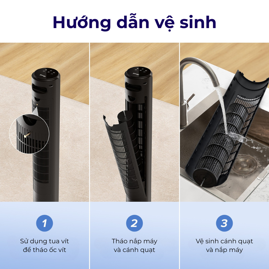  Quạt Tháp Levoit Smart Wifi 42-Inch 