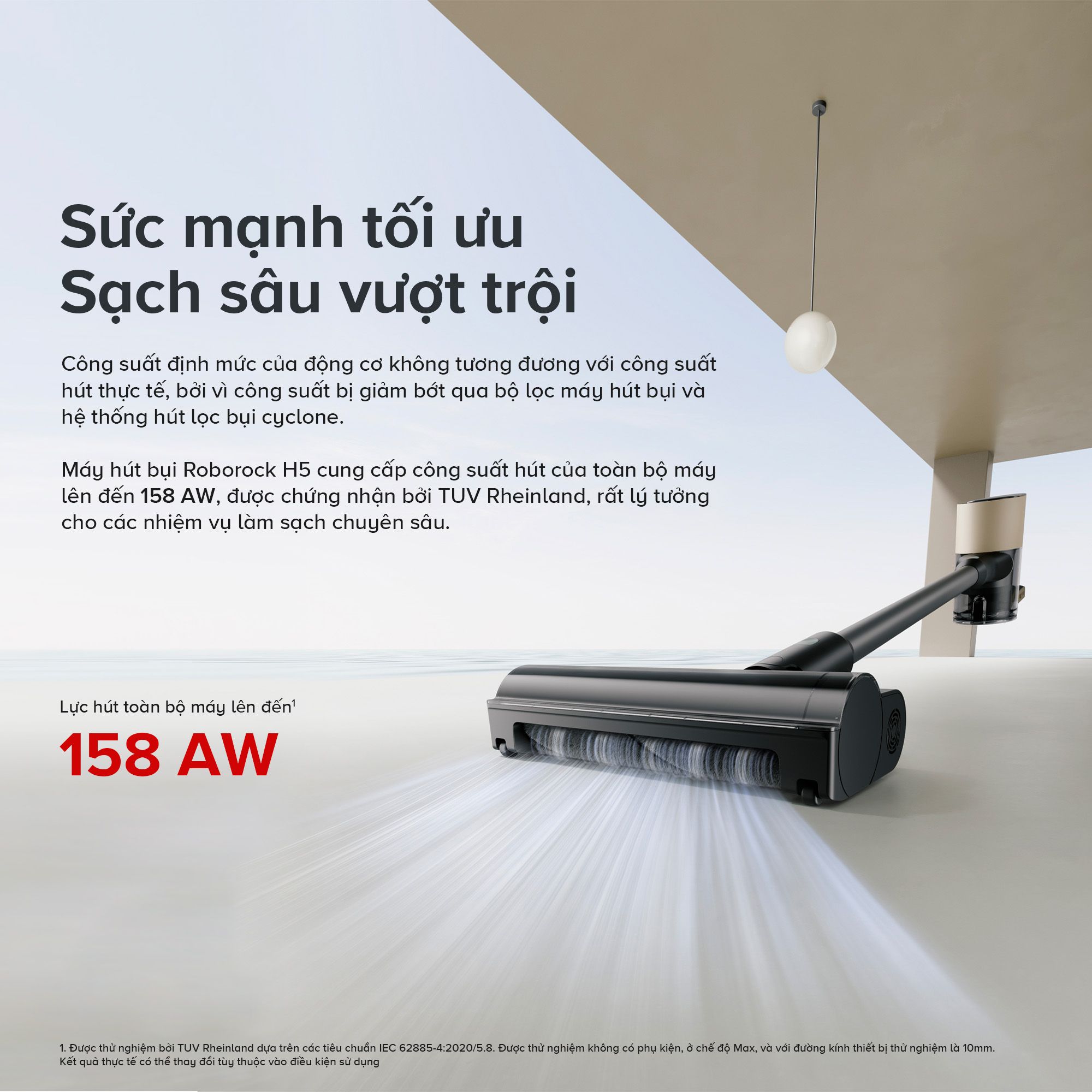  Máy Hút Bụi Cầm Tay Không Dây Roborock H5 