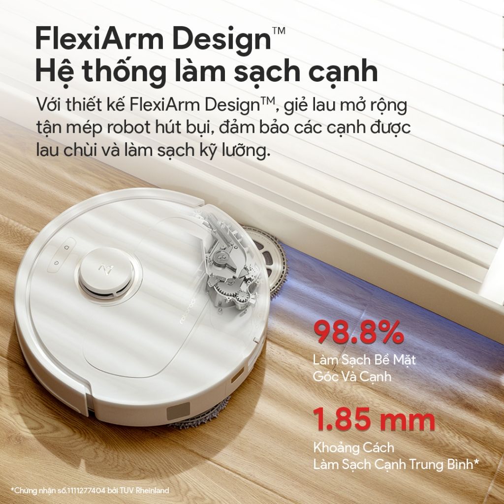  Robot Hút Bụi Lau Nhà Roborock Qrevo Pro 