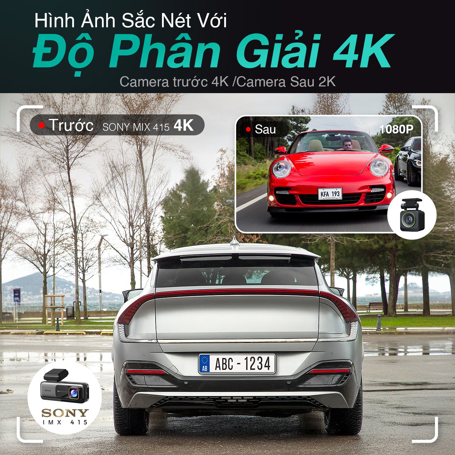  Bộ Đôi Camera Hành Trình Botslab G980H 