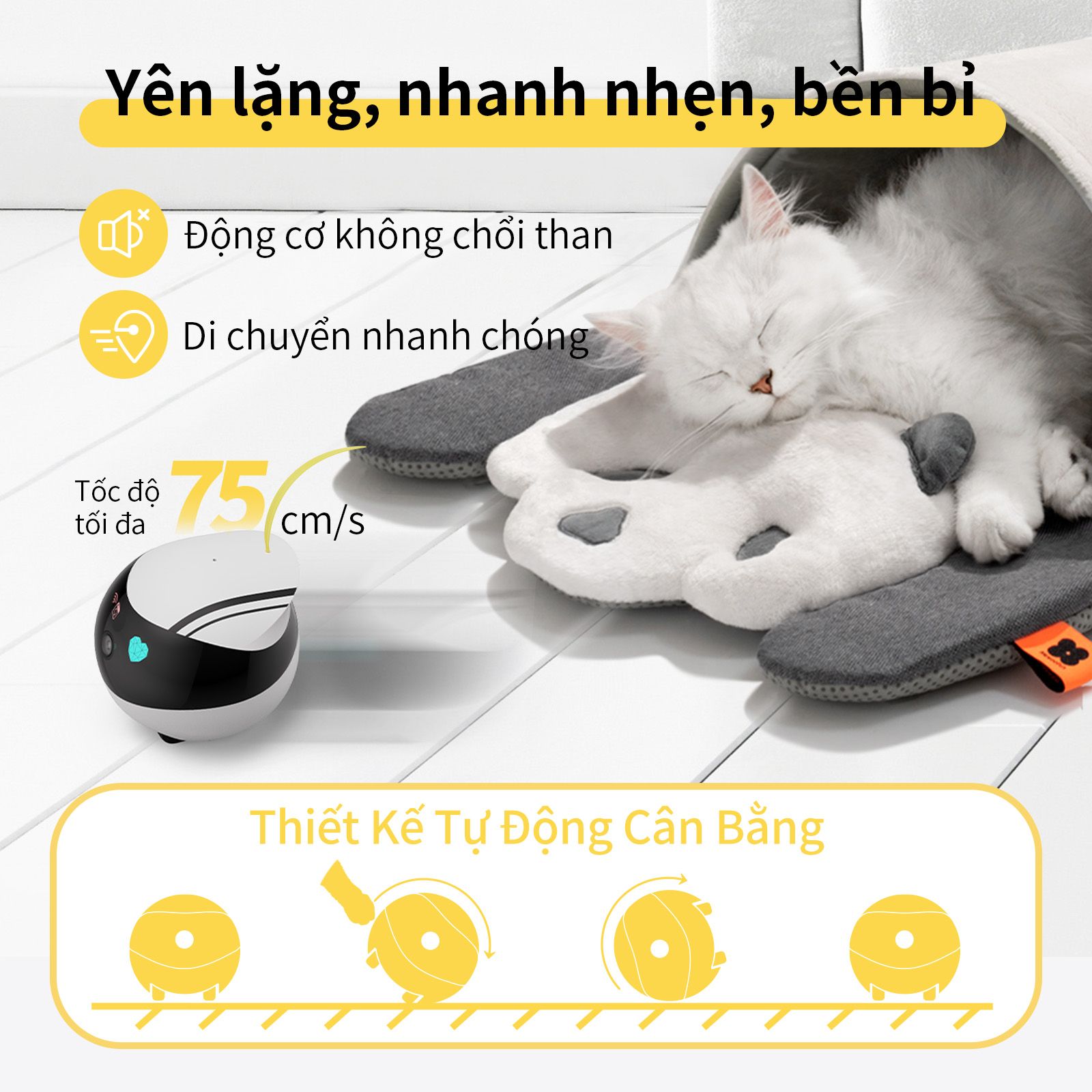  Robot Camera Giữ Nhà Enabot Ebo Air 