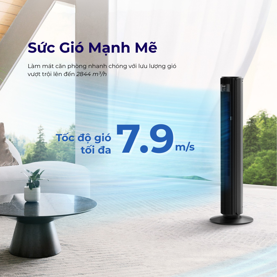  Quạt Tháp Levoit Smart Wifi 42-Inch 