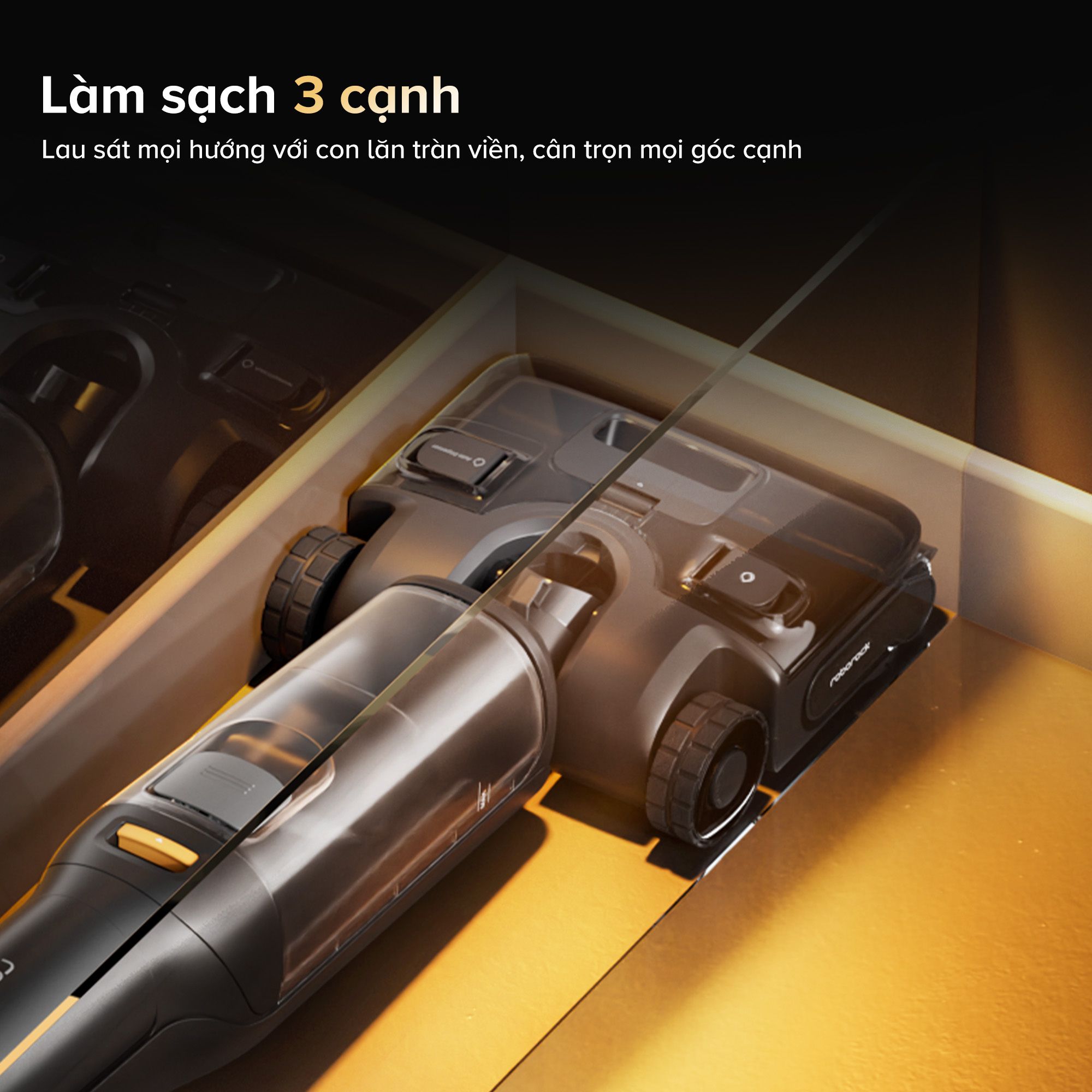  Máy Hút Bụi Lau Nhà Roborock F25 ACE Combo 