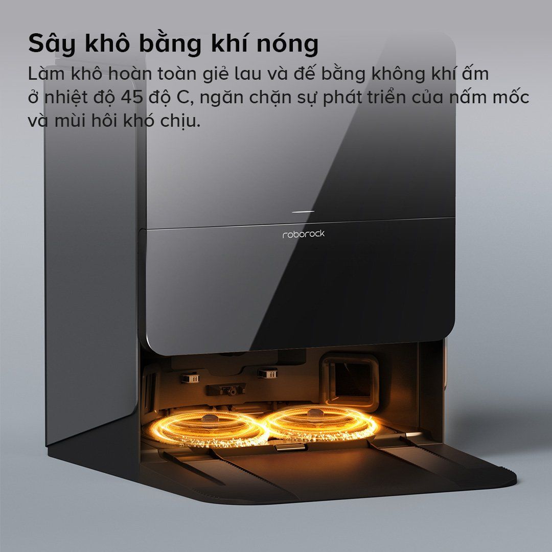  Robot Hút Bụi Lau Nhà Roborock Saros 10R 