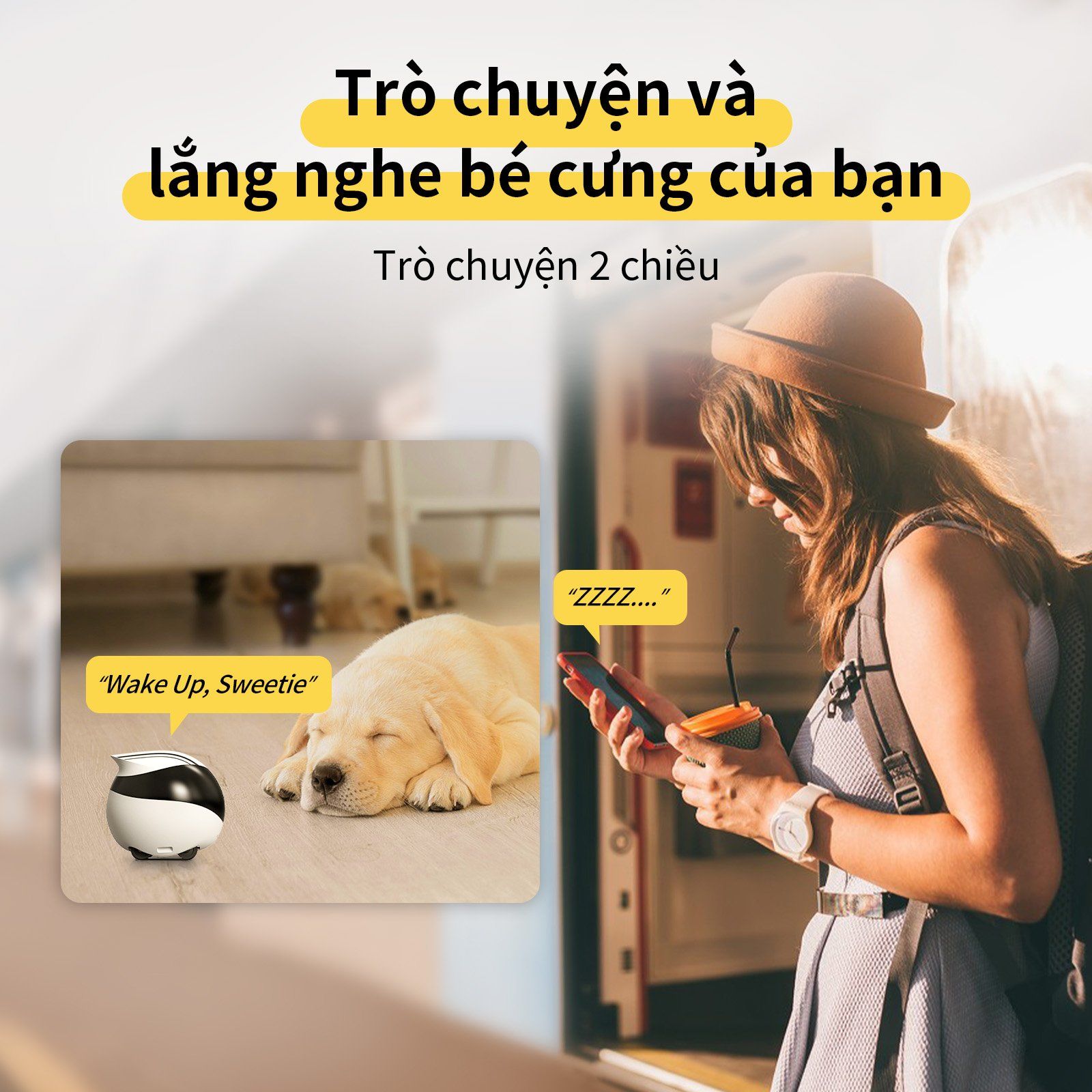  Robot Camera Giữ Nhà Enabot Ebo Air 