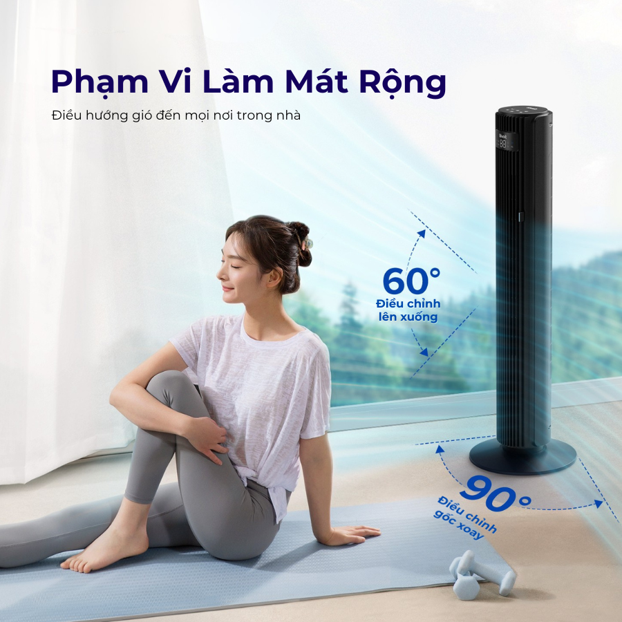  Quạt Tháp Levoit Smart Wifi 42-Inch 