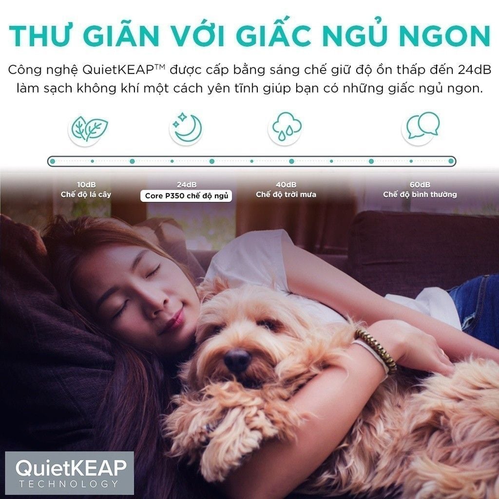  Máy Lọc Không Khí Levoit Core P350 