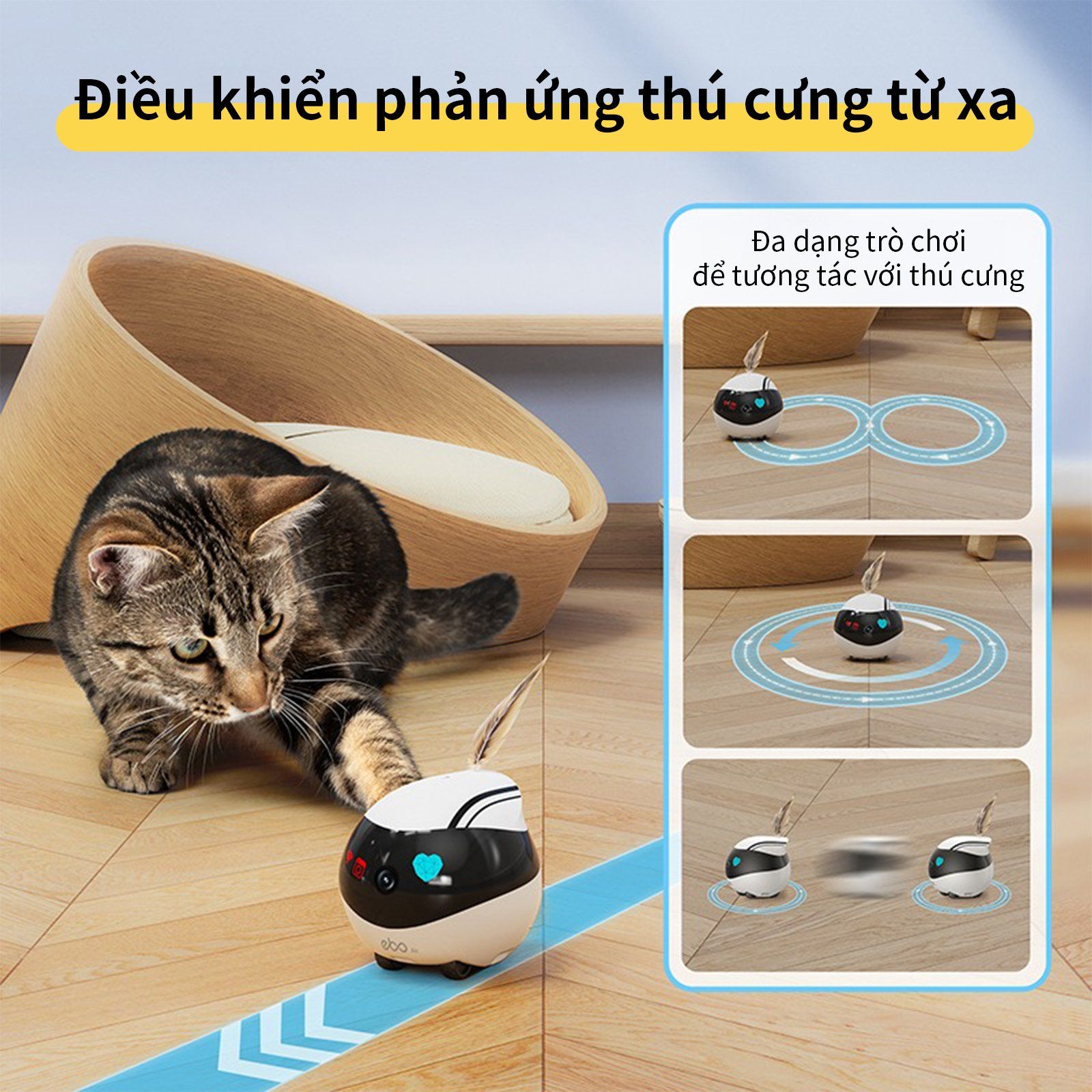  Robot Camera Giữ Nhà Enabot Ebo Air 